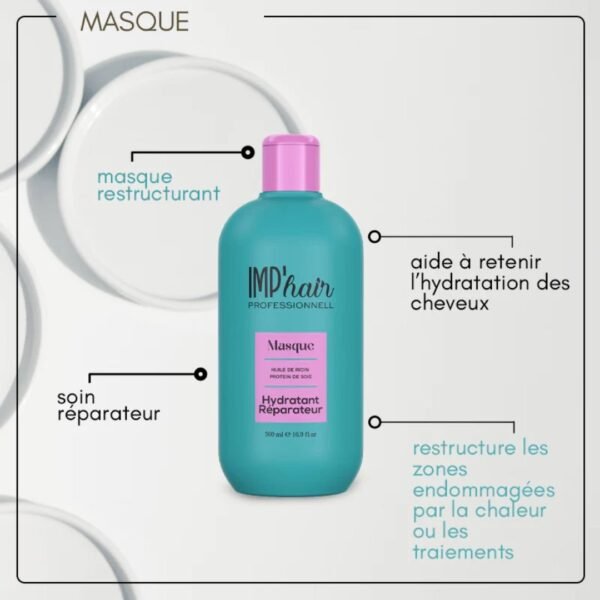 Imphair - Trio Ricin & Protéine de Soie sans Sulfates et sans Paraben