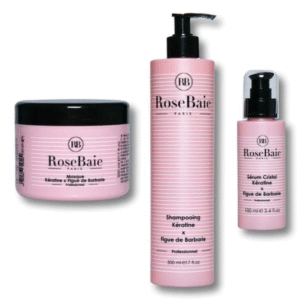 Rosebaie Trio Figue de Barbarie - Shampoing, Masque & Sérum Réparateur