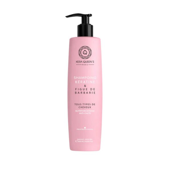Kit Trio Rituel Kératine & Figue de Barbarie Kera Queen's – 500 ml + 500 ml + 100 ml