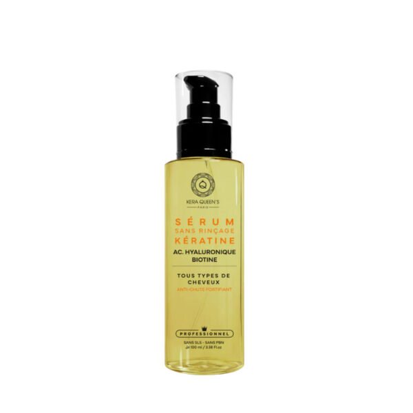 Kit Trio Rituel Kératine, Biotine & Acide Hyaluronique Kera Queen's – 500 ml + 500 ml + 100 ml