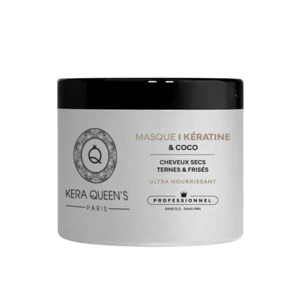 Kit Trio Rituel Kératine & Coco Kera Queen's – 500 ml + 500 ml + 100 ml